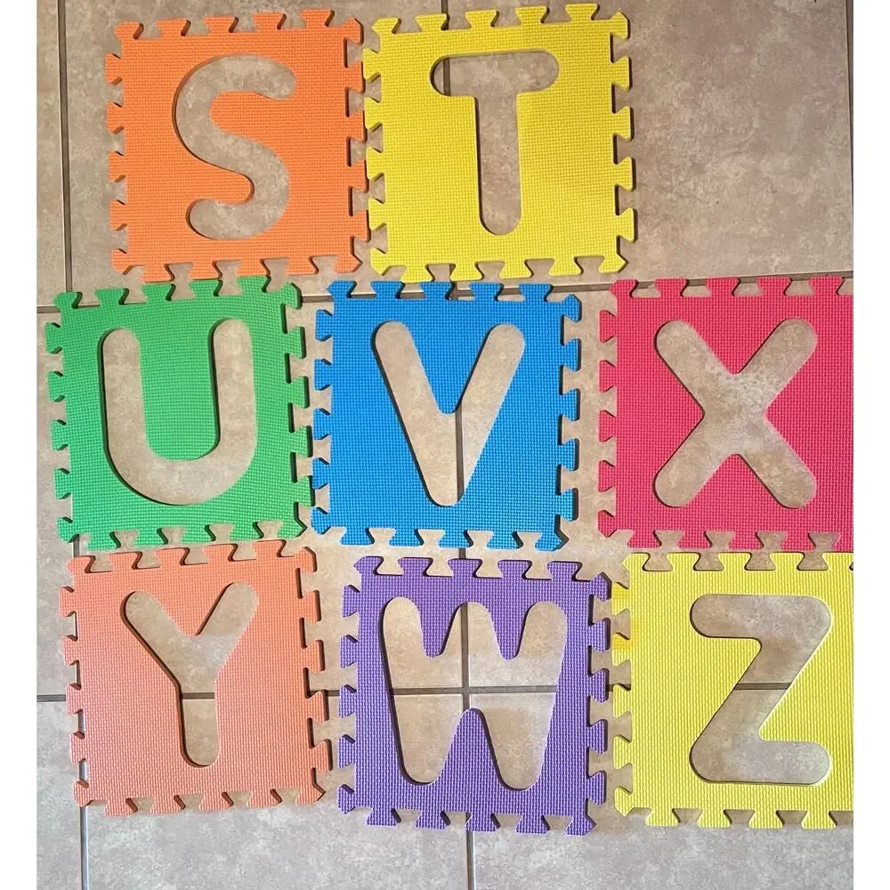 Verdes Alphabet Foam Playmat A to Z Pop out 26 Letters 3+